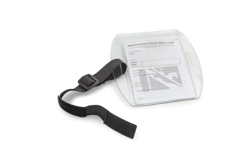 Shires Medical Armband 1 Size Clear/Black